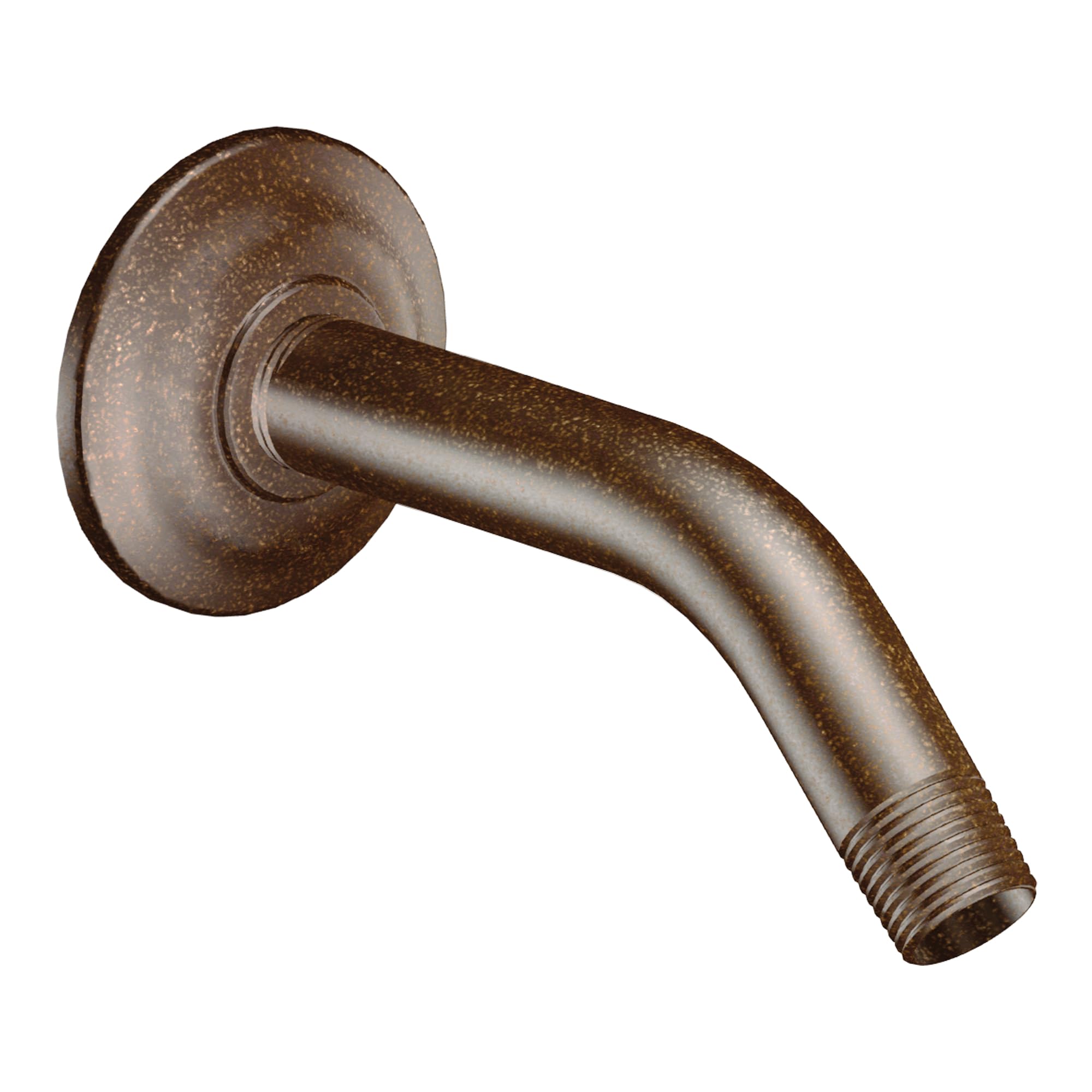 8-Inch Shower Arm with Matching Flange, Oil Rubbed Bronze
